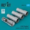 RESKIT RSU72-0146 B-58 Hustler exhaust nozzles for Italeri kit (3D Printed) (1/72)